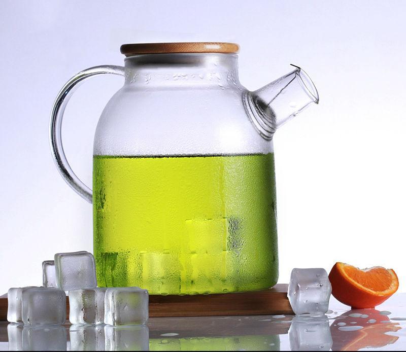 Glass Kettle Container